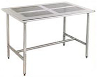 Perforated Stainless Steel Clean Room Table