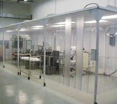 Powder Coated Softwall Clean Room